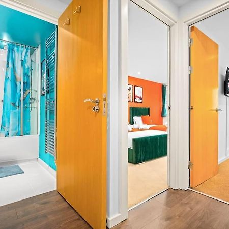 Spacious 2 Bed Apt B'Ham Cc With Parking Sleeps 7 Birmingam Exterior foto